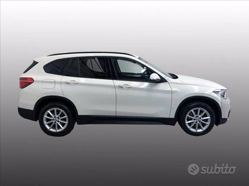 Usata BMW X1 192 CV (141 kW) 2018 Bianco pastello SUV