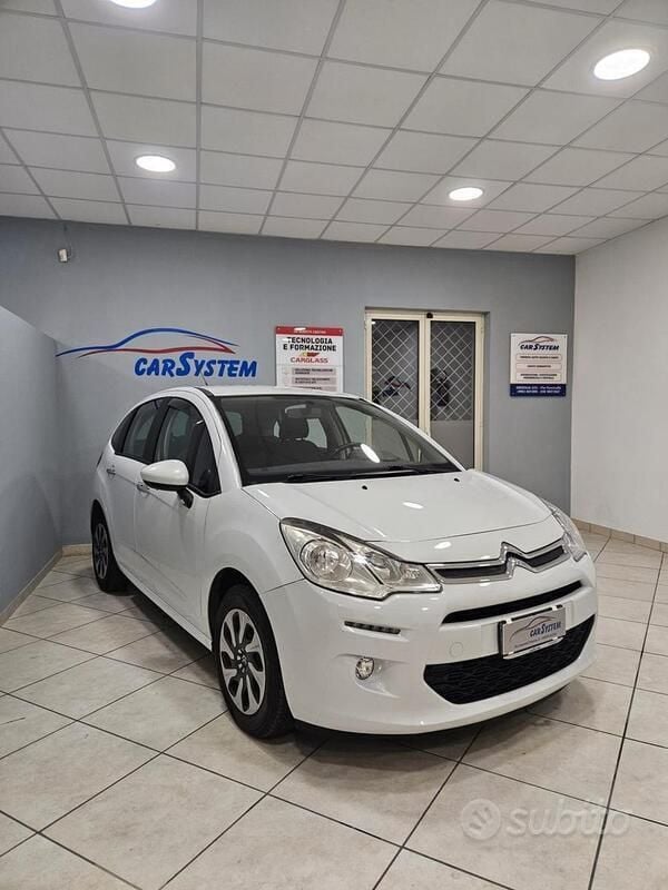 Usata Citroën C3 SELECTION 68 CV (50 kW) 2015 Bianco Utilitaria