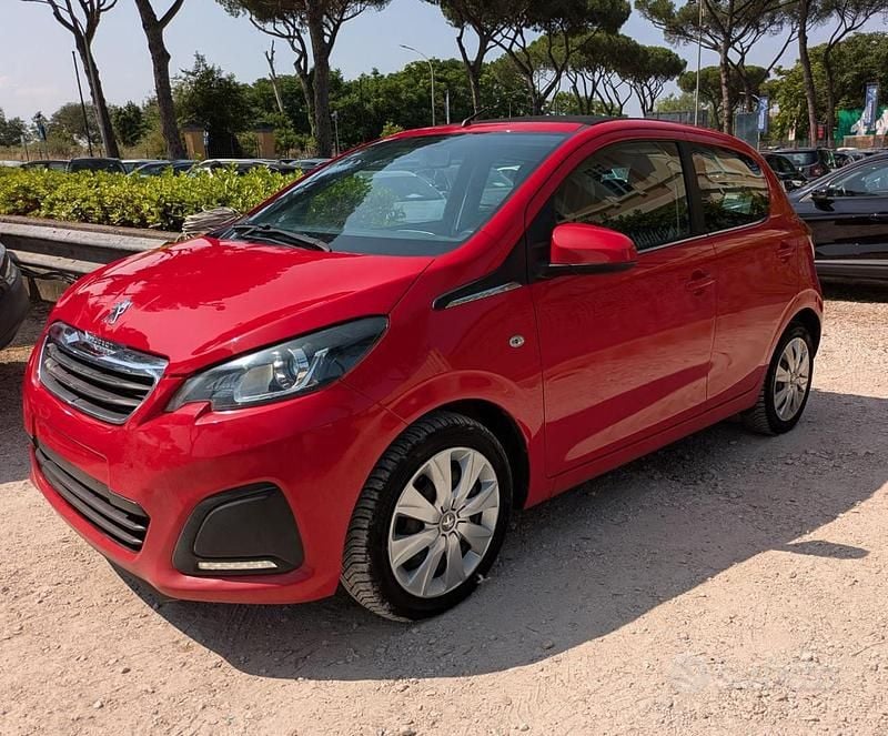 Usata Peugeot 108 69 CV (50 kW) 2015 Rosso Cabrio