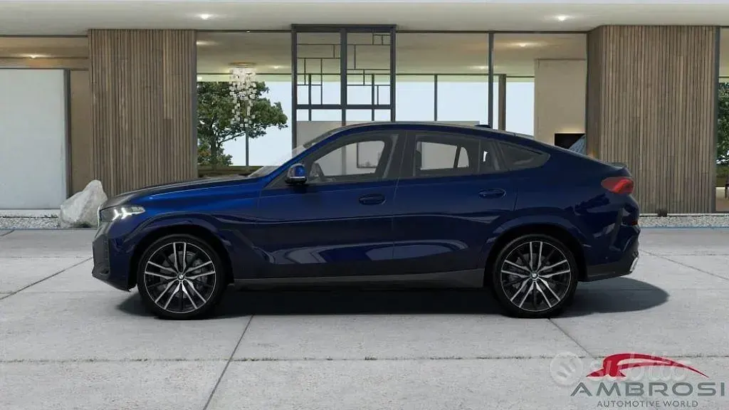 Nuova BMW X6 M Sport 340 CV (250 kW) 2025 Blu SUV