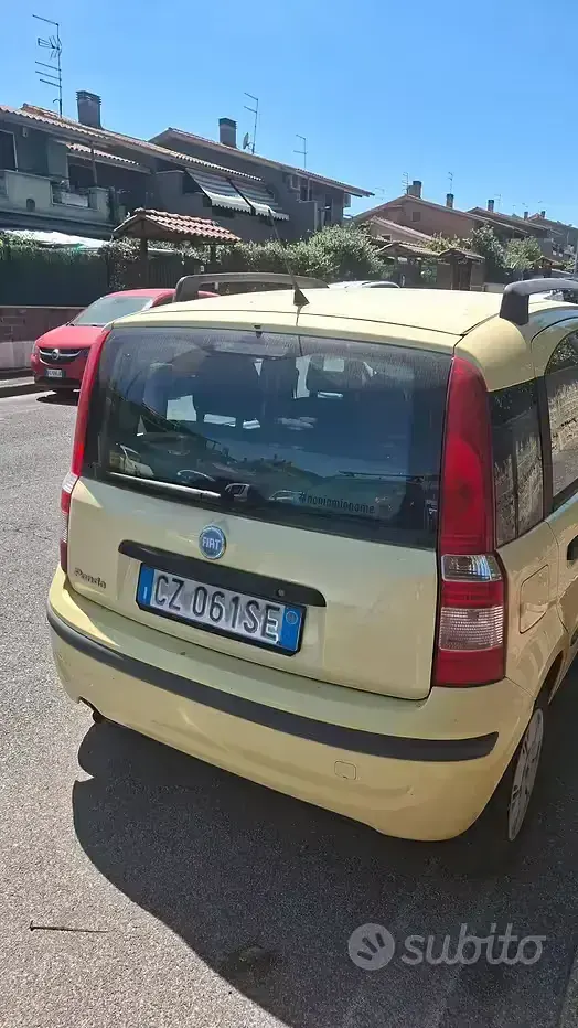 Usata Fiat Panda 60 CV (44 kW) 2006 Giallo Utilitaria