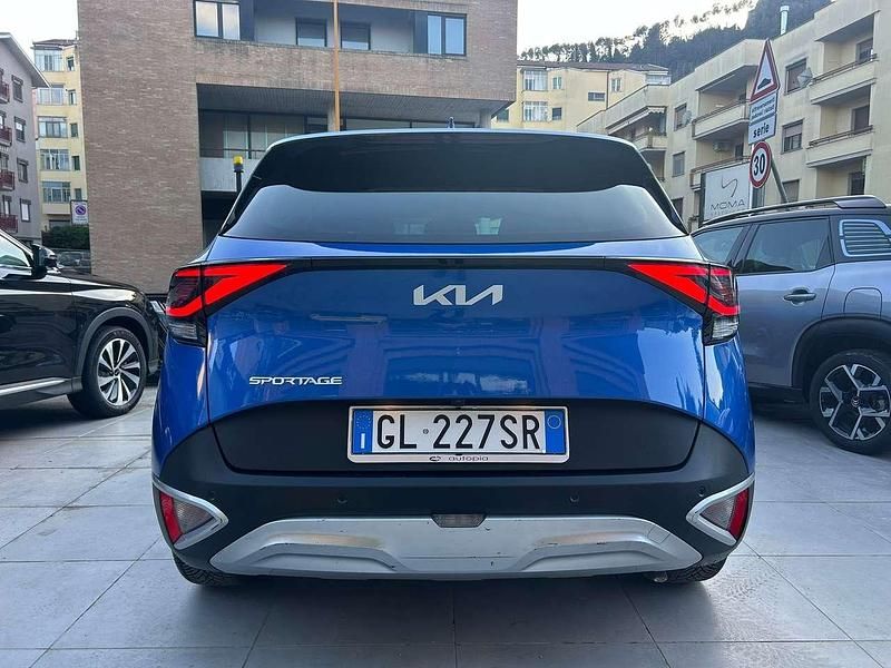Usata Kia Sportage Style 136 CV (100 kW) 2022 Blu/azzurro SUV