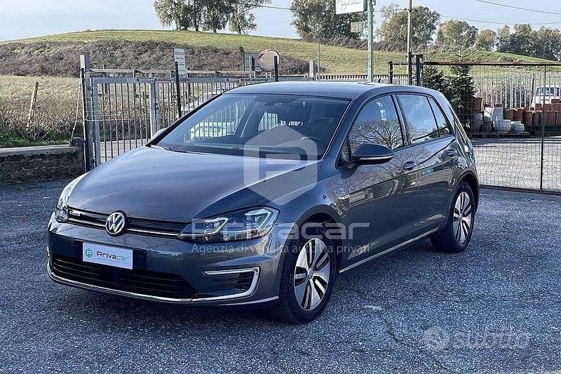 Usata VW e-Golf 100 kW (136 CV) 2020 Grigio Utilitaria