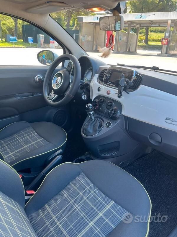 Usata Fiat 500 69 CV (50 kW) 2016 Bianco Utilitaria