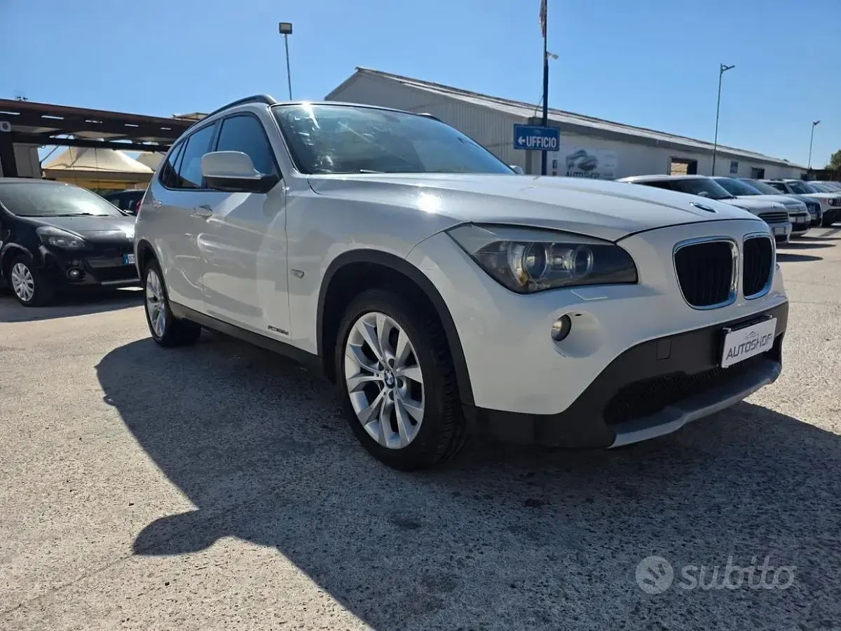 Usata BMW X1 177 CV (130 kW) 2010 Bianco SUV