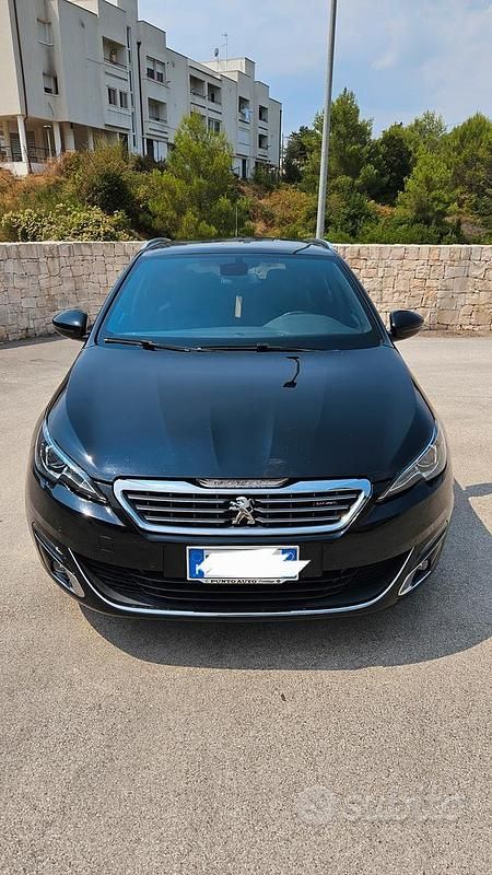 Usata Peugeot 308 SW GT-line 150 CV (110 kW) 2017 Nero Station wagon
