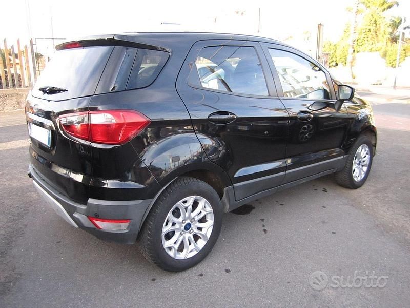 Usata Ford Ecosport 95 CV (69 kW) 2016 Nero SUV