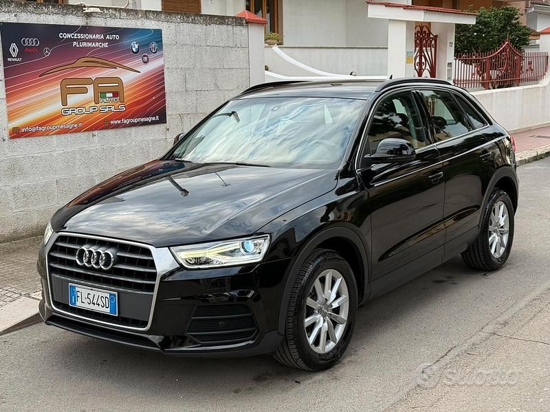 Usata Audi Q3 150 CV (110 kW) 2017 Nero SUV