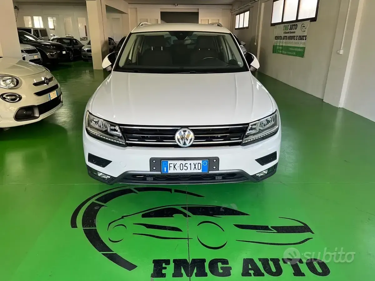 Usata VW Tiguan Executive 150 CV (110 kW) 2017 Bianco SUV