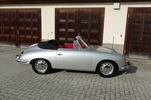 Usata Porsche 356 75 CV (55 kW) 1965 Argento Cabrio