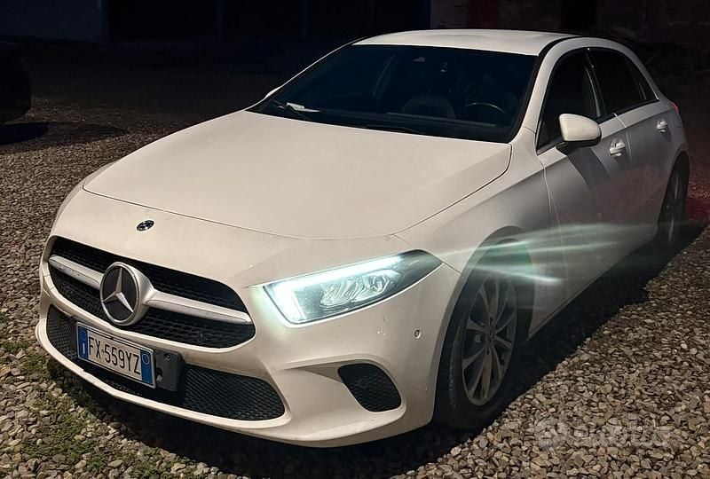 Usata Mercedes A160 Business 95 CV (69 kW) 2019 Bianco Berlina
