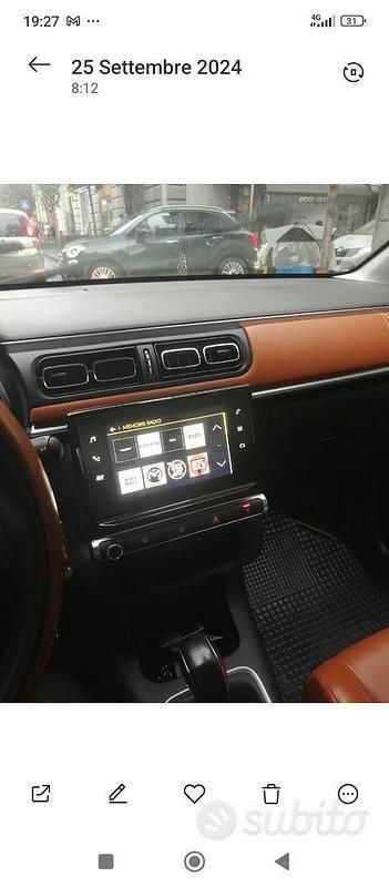 Usata Citroën C3 PureTech 110 CV (80 kW) 2017 Marrone Berlina