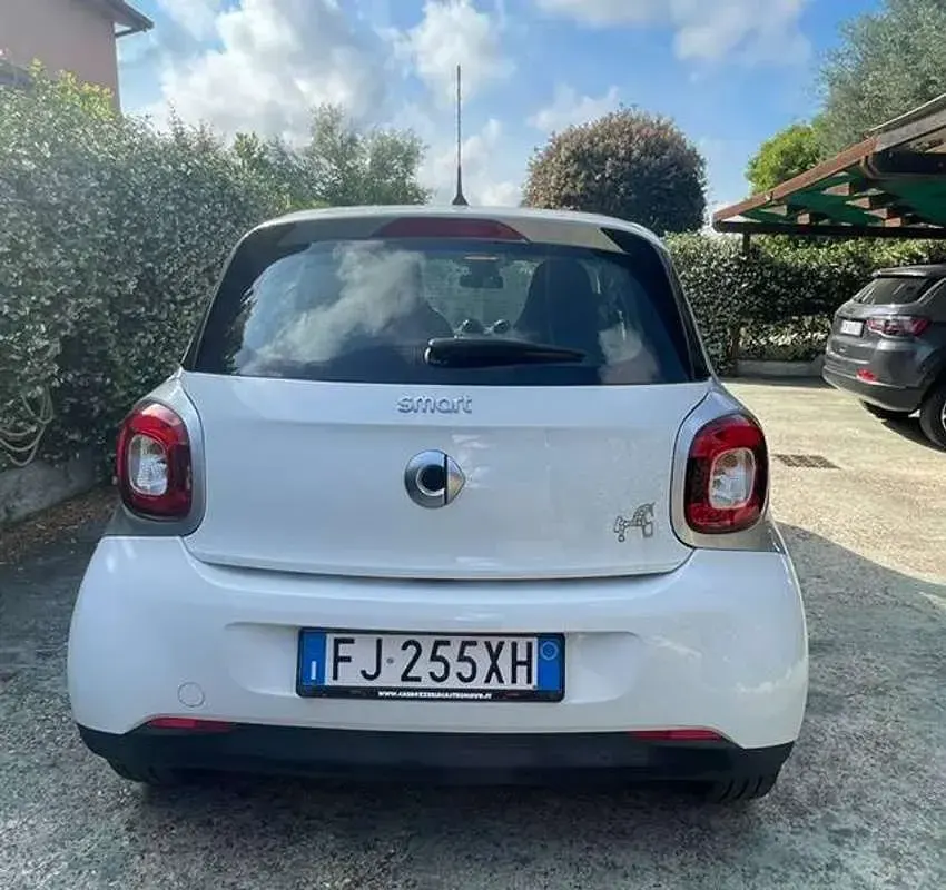 Usata Smart ForFour Passion 71 CV (52 kW) 2017 Bianco Utilitaria