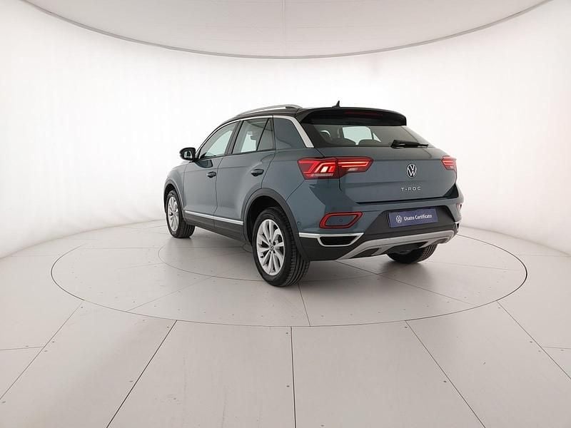 Usata VW T-Roc Style 116 CV (85 kW) 2025 Petroleum blue metallizzato nero SUV