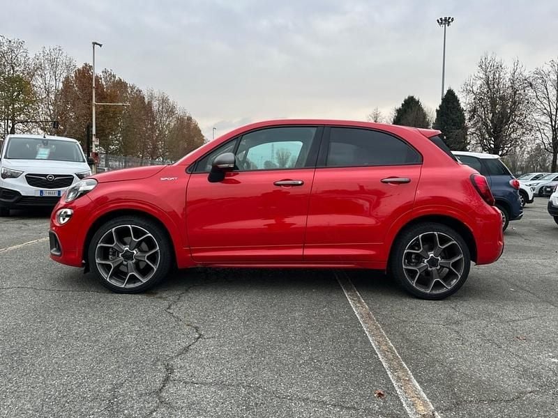 Usata Fiat 500X Sport 150 CV (110 kW) 2021 Rosso SUV