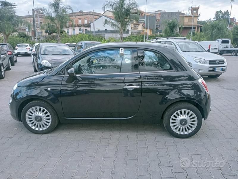 Usata Fiat 500 Lounge 69 CV (50 kW) 2013 Nero Berlina