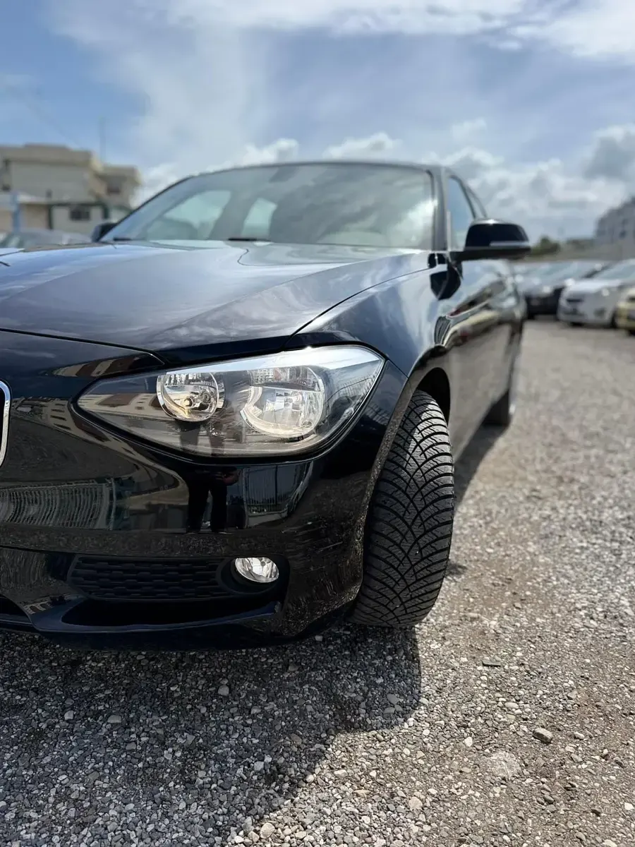 Usata BMW 116 117 CV (86 kW) 2013 Nero Utilitaria