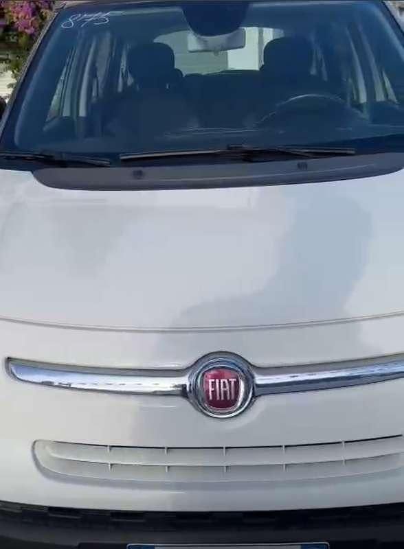 Usata Fiat 500L Lounge 95 CV (69 kW) 2016 Bianco Monovolume