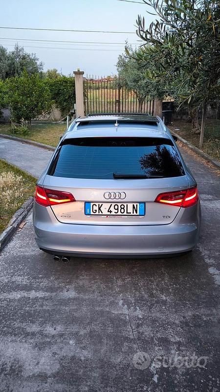 Usata Audi A3 150 CV (110 kW) 2014 Grigio Berlina