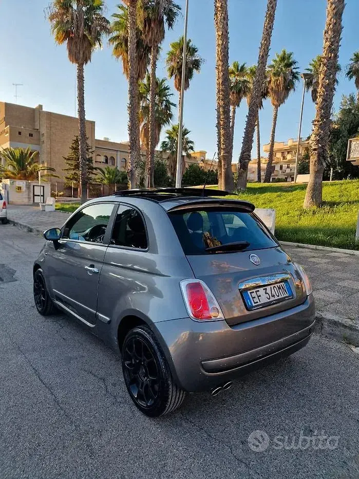 Usata Fiat 500 95 CV (69 kW) 2010 Grigio Berlina
