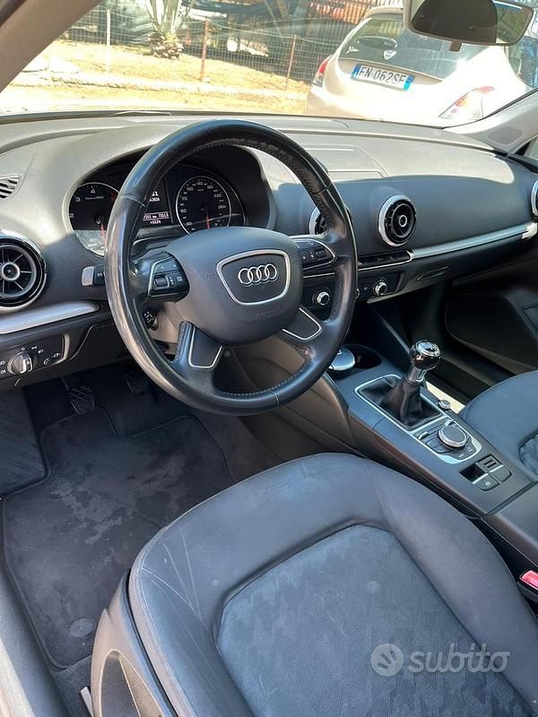 Usata Audi A3 Business 110 CV (80 kW) 2016 Grigio Berlina