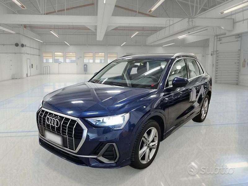 Usata Audi Q3 S-Line 149 CV (109 kW) 2021 Blu SUV
