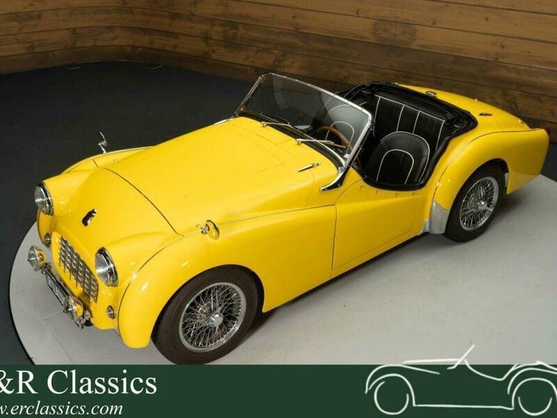 Giallo Usata 1960 Triumph TR3 Cabrio | 39.950 € - Immagine 1/4