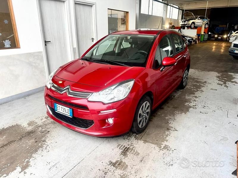 Usata Citroën C3 Attraction 68 CV (50 kW) 2014 Rosso Berlina