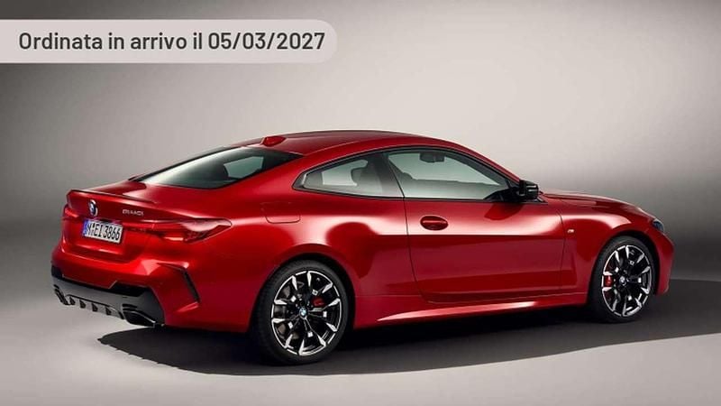Nuova BMW 440 M Sport 392 CV (288 kW) 2025 Argento Coupé