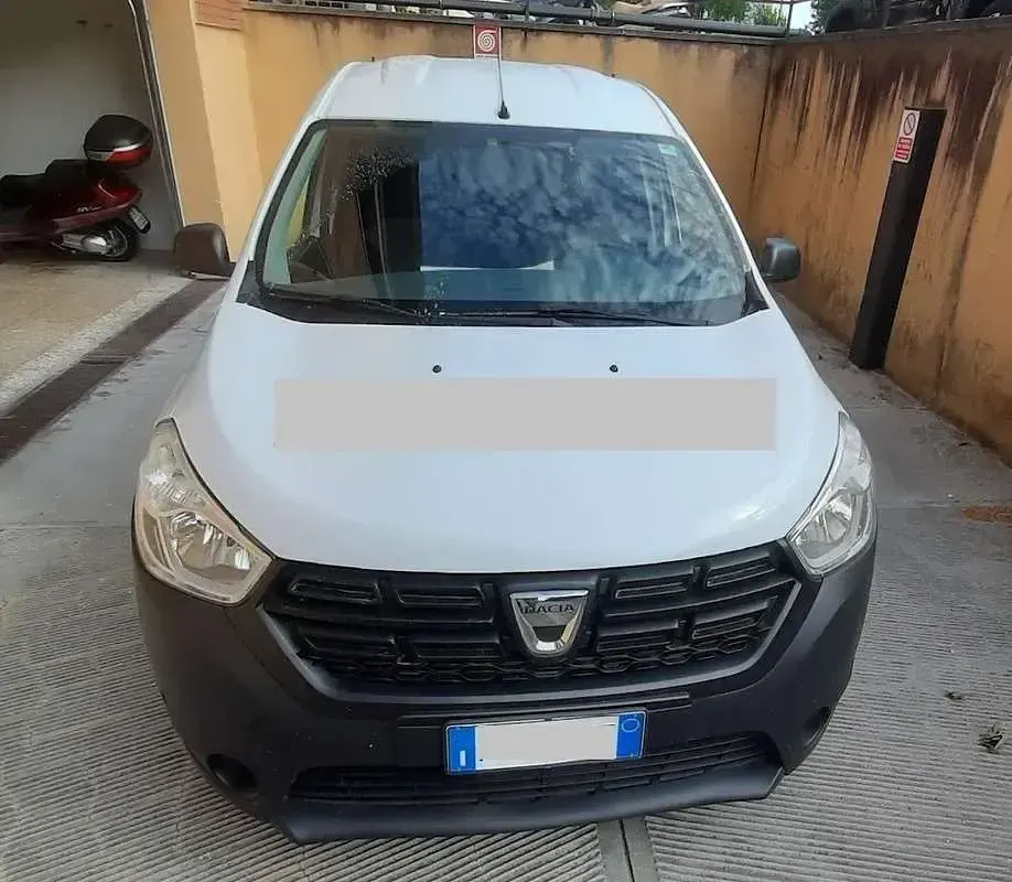 Usata Dacia Dokker 102 CV (75 kW) 2017 Bianco Monovolume
