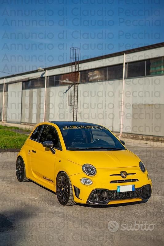 Usata Abarth 595 145 CV (106 kW) 2017 Giallo Utilitaria