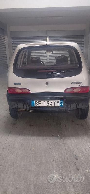 Usata Fiat Seicento 39 CV (28 kW) 1999 Grigio Utilitaria