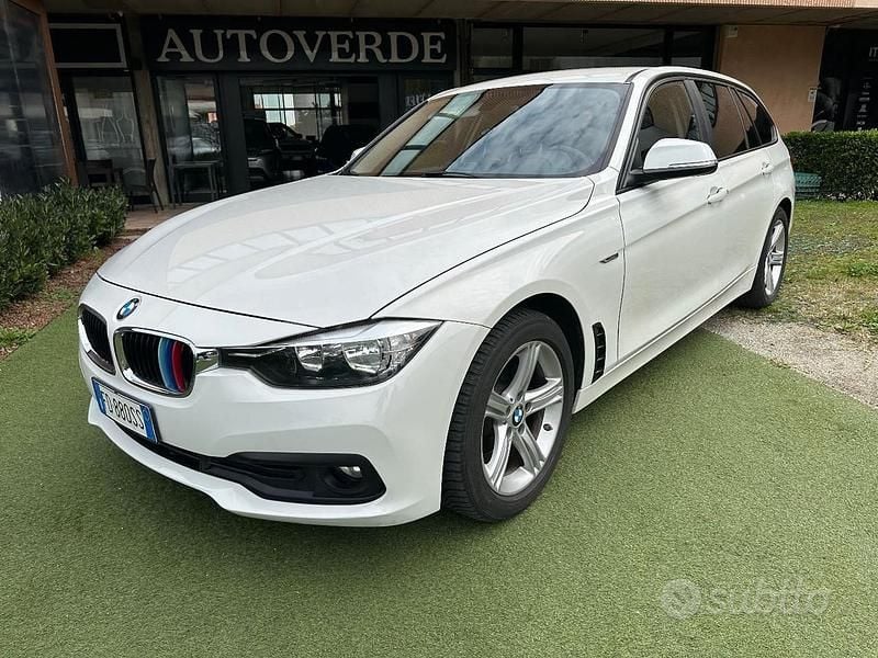 Usata BMW 316 Sport Line 116 CV (85 kW) 2016 Bianco Station wagon
