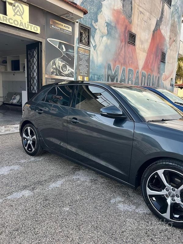Usata Audi A1 Sportback 116 CV (85 kW) 2020 Grigio Utilitaria