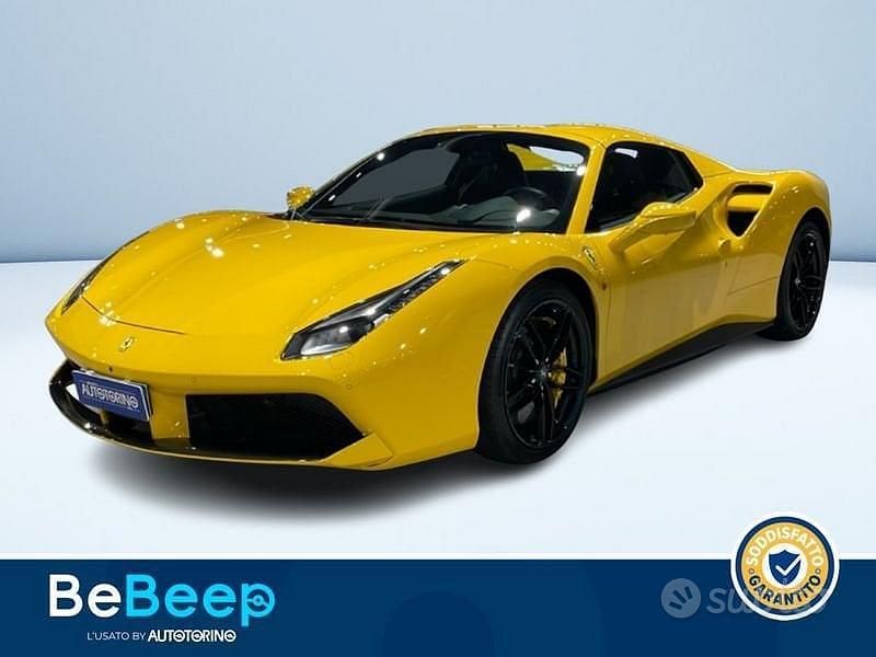 Giallo metallizzato Usata 2019 Ferrari 488 Cabrio | 235.000 € (Molto cara) - Immagine 1/3