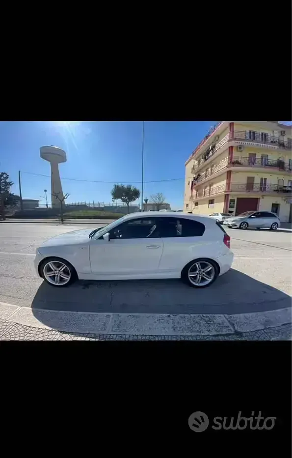 Usata BMW 123 Coupé M Sport 204 CV (150 kW) 2007 Bianco Coupé