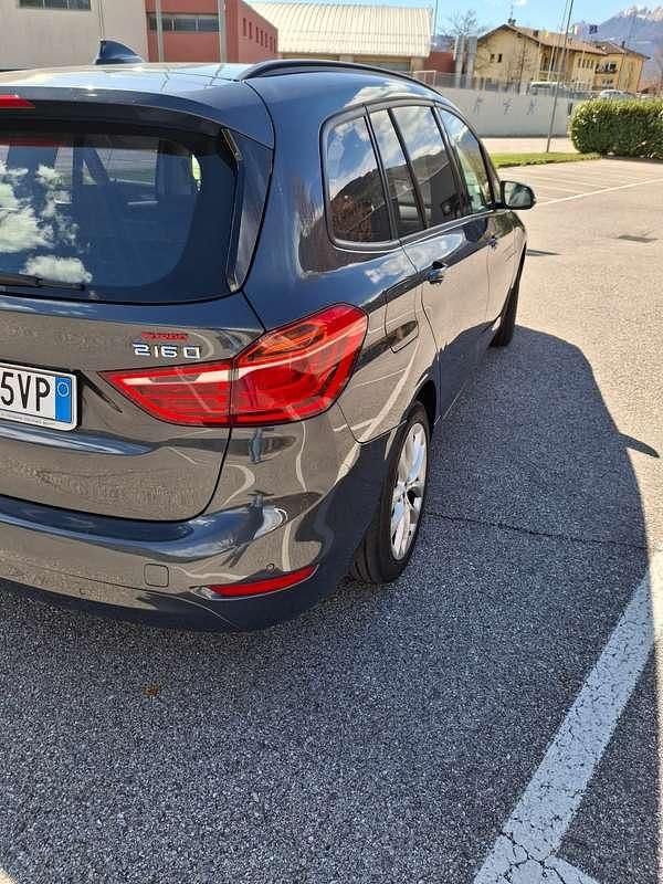 Usata BMW 216 Gran Tourer Advantage 116 CV (85 kW) 2016 Blu/azzurro Monovolume