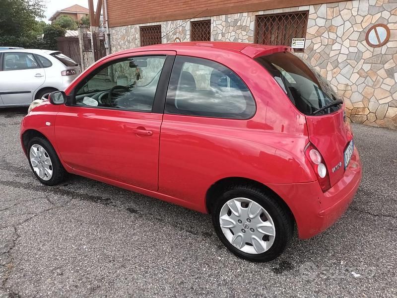 Usata Nissan Micra 79 CV (58 kW) 2009 Rosso Utilitaria