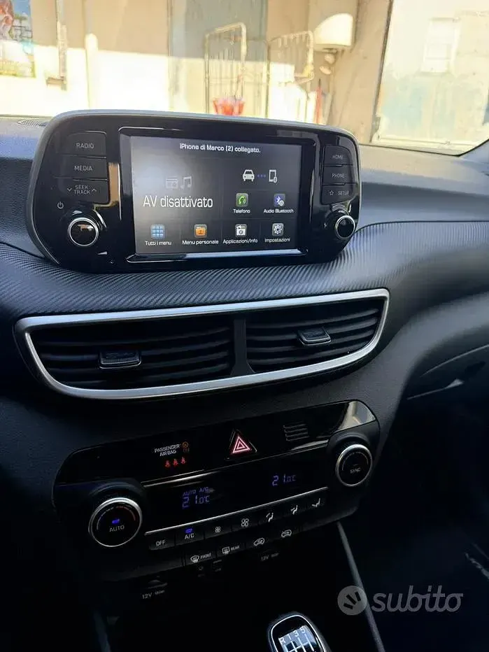 Usata Hyundai Tucson 116 CV (85 kW) 2018 Nero SUV