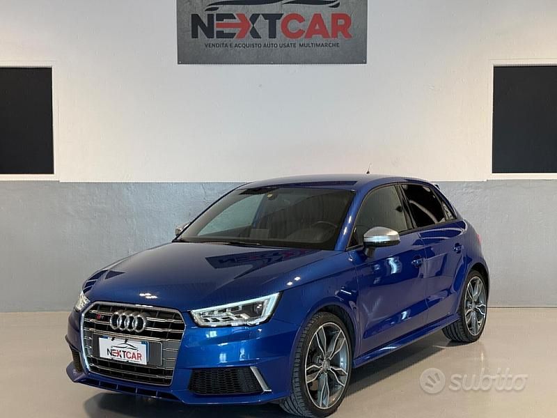 Usata Audi S1 Sportback Ambiente 231 CV (169 kW) 2015 Blu/azzurro Utilitaria
