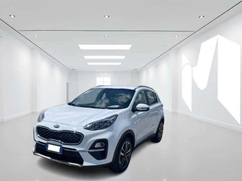 Usata Kia Sportage Style 136 CV (100 kW) 2021 Bianco SUV
