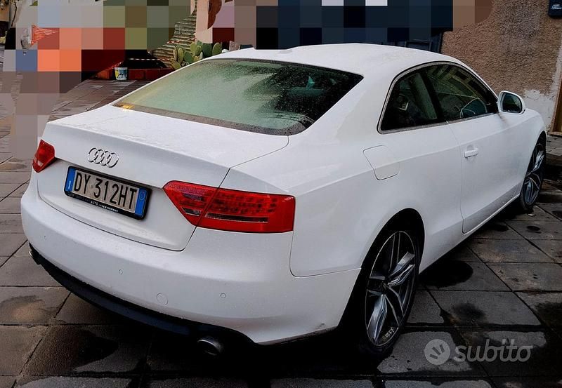 Usata Audi A5 2009 Bianco Coupé