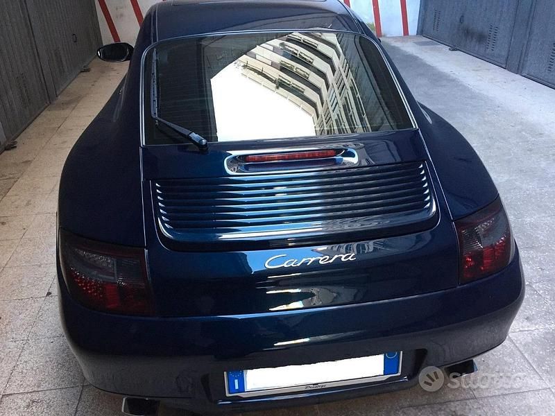 Usata Porsche 996 1998 Blu Coupé