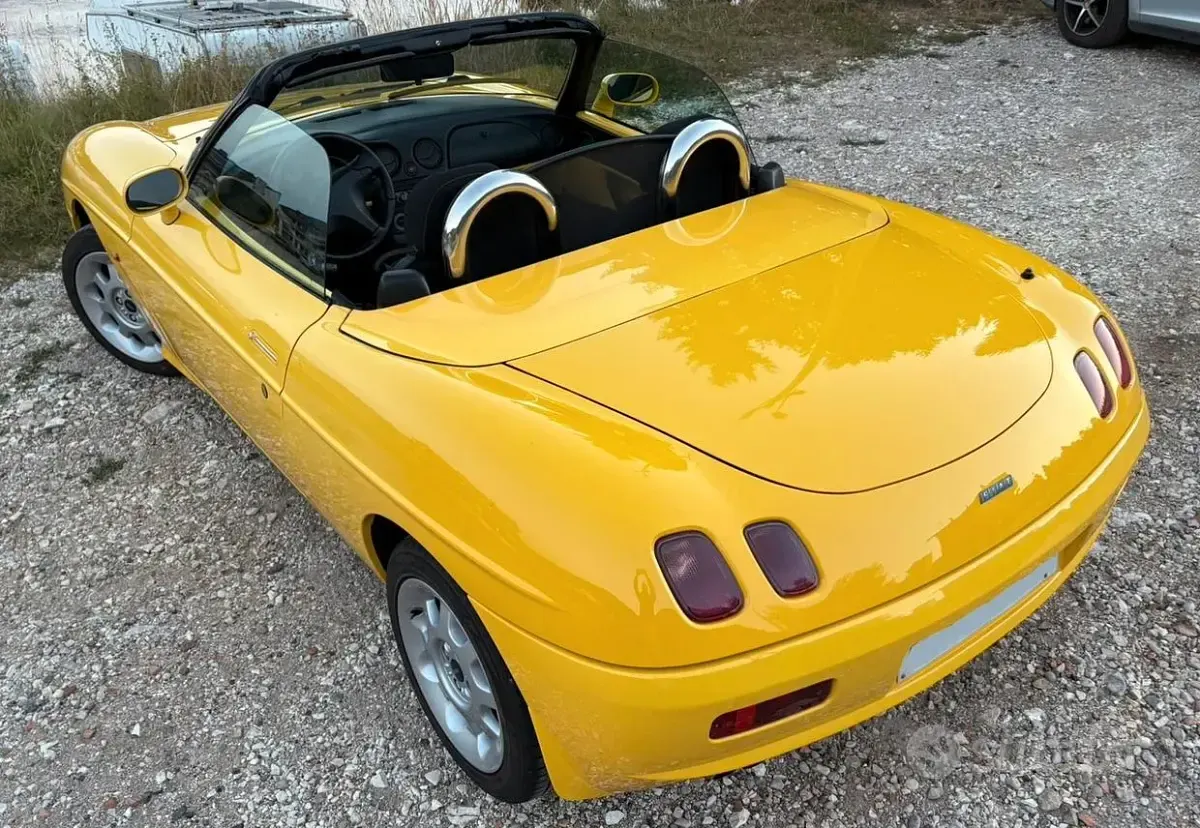 Usata Fiat Barchetta 131 CV (96 kW) 1996 Giallo Cabrio