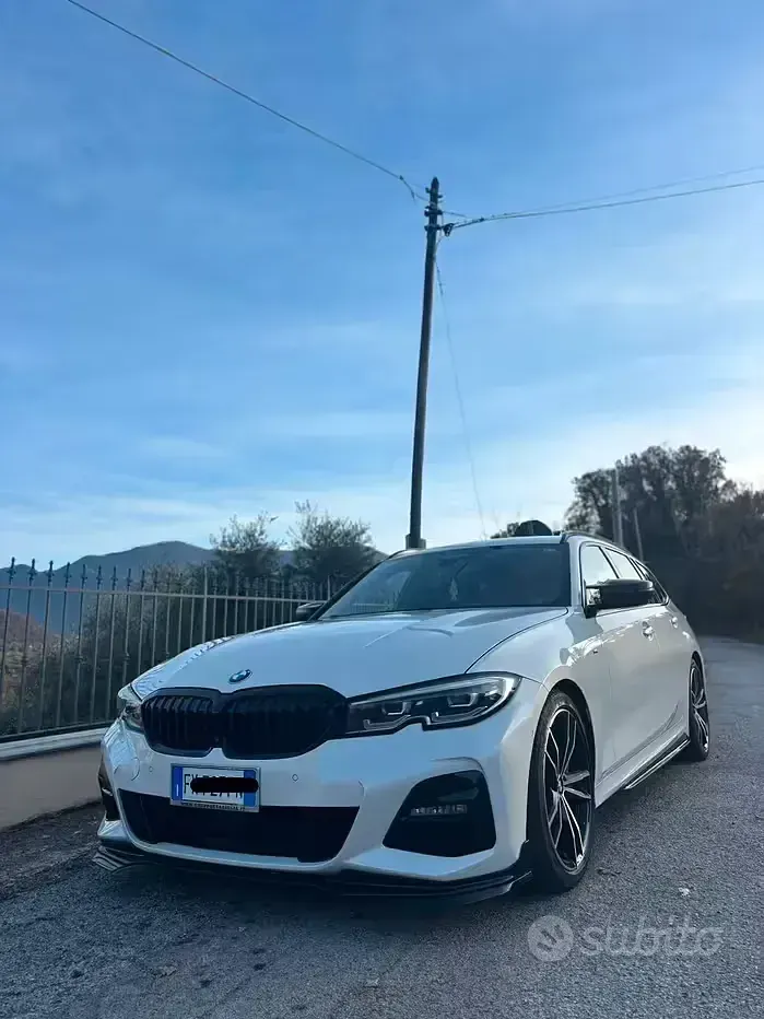 Usata BMW 330 M Sport 265 CV (194 kW) 2019 Bianco Station wagon