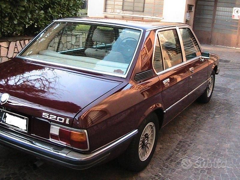 Usata BMW 520 1970 Rosso Berlina