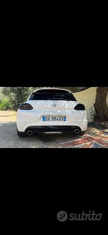Usata VW Scirocco 200 CV (147 kW) 2009 Bianco Coupé