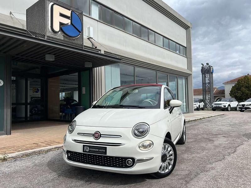Usata Fiat 500C Lounge 69 CV (50 kW) 2016 Bianco Cabrio