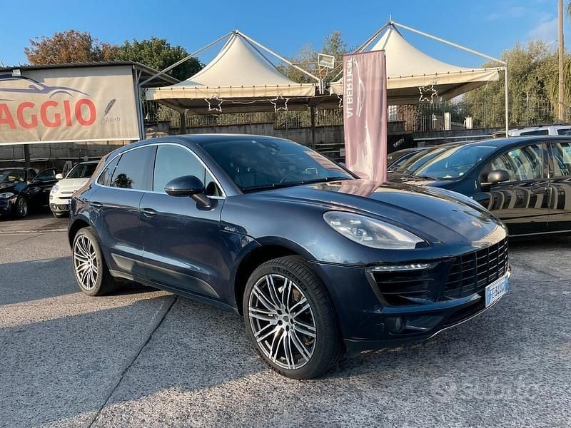 Brugt Porsche Macan 250 HK (183 kW) 2016 Blå SUV