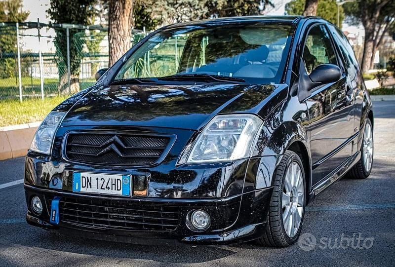 Usata Citroën C2 125 CV (91 kW) 2008 Nero Utilitaria
